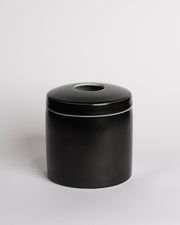 Matte Black Tissue Vessel