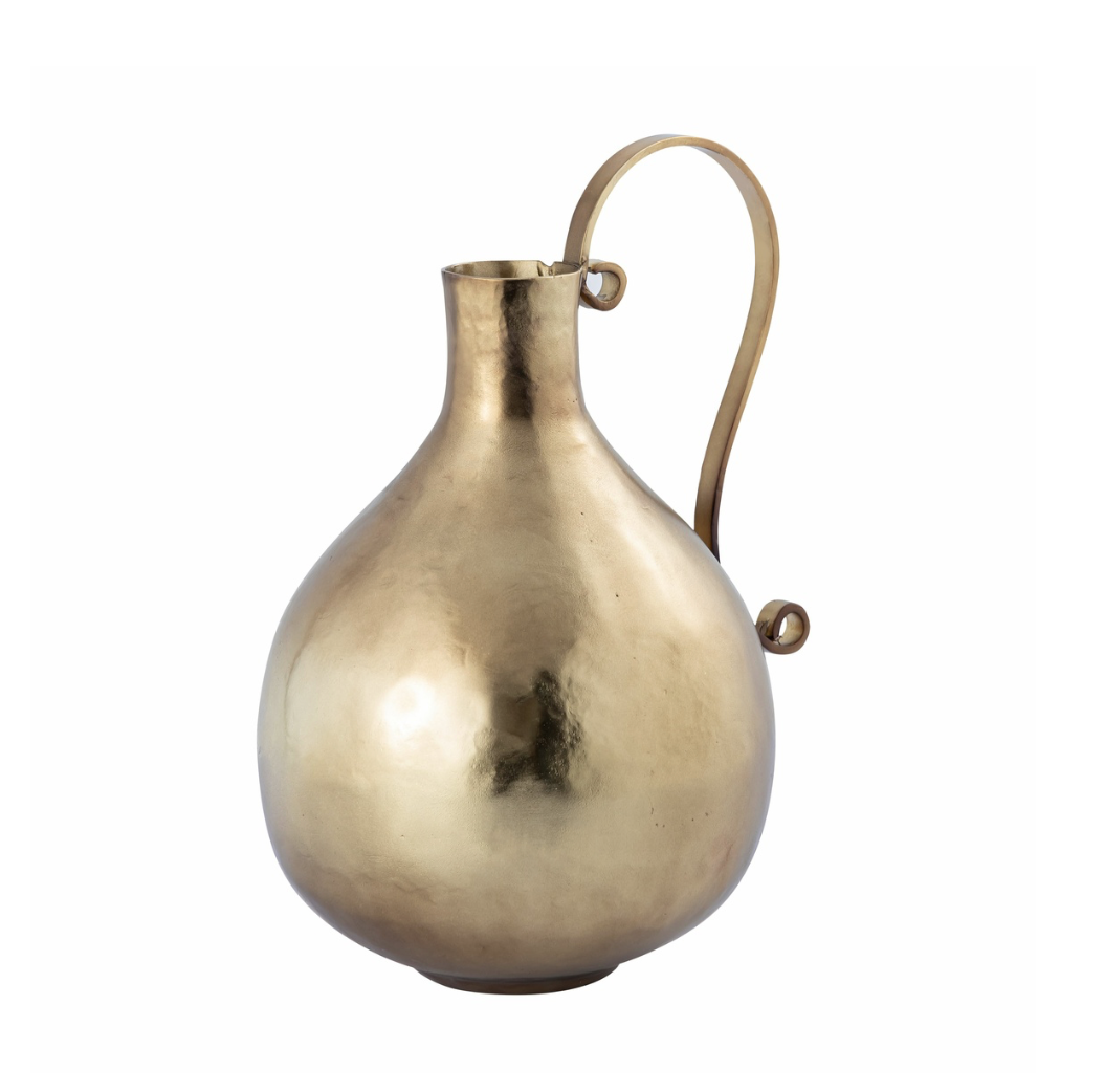 Shaffer Vase - Medium Brass
